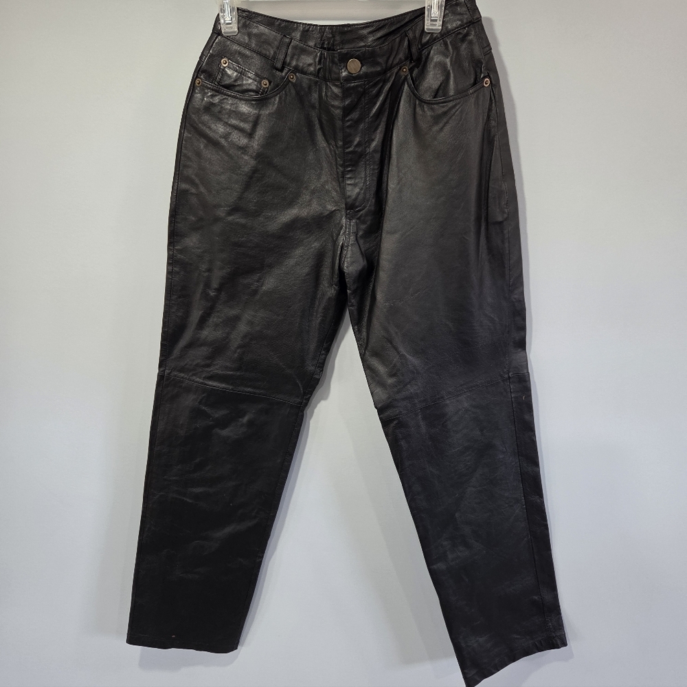 Vintage Y2K Chadwicks Womens Size 8 100% Genuine Leather Pants